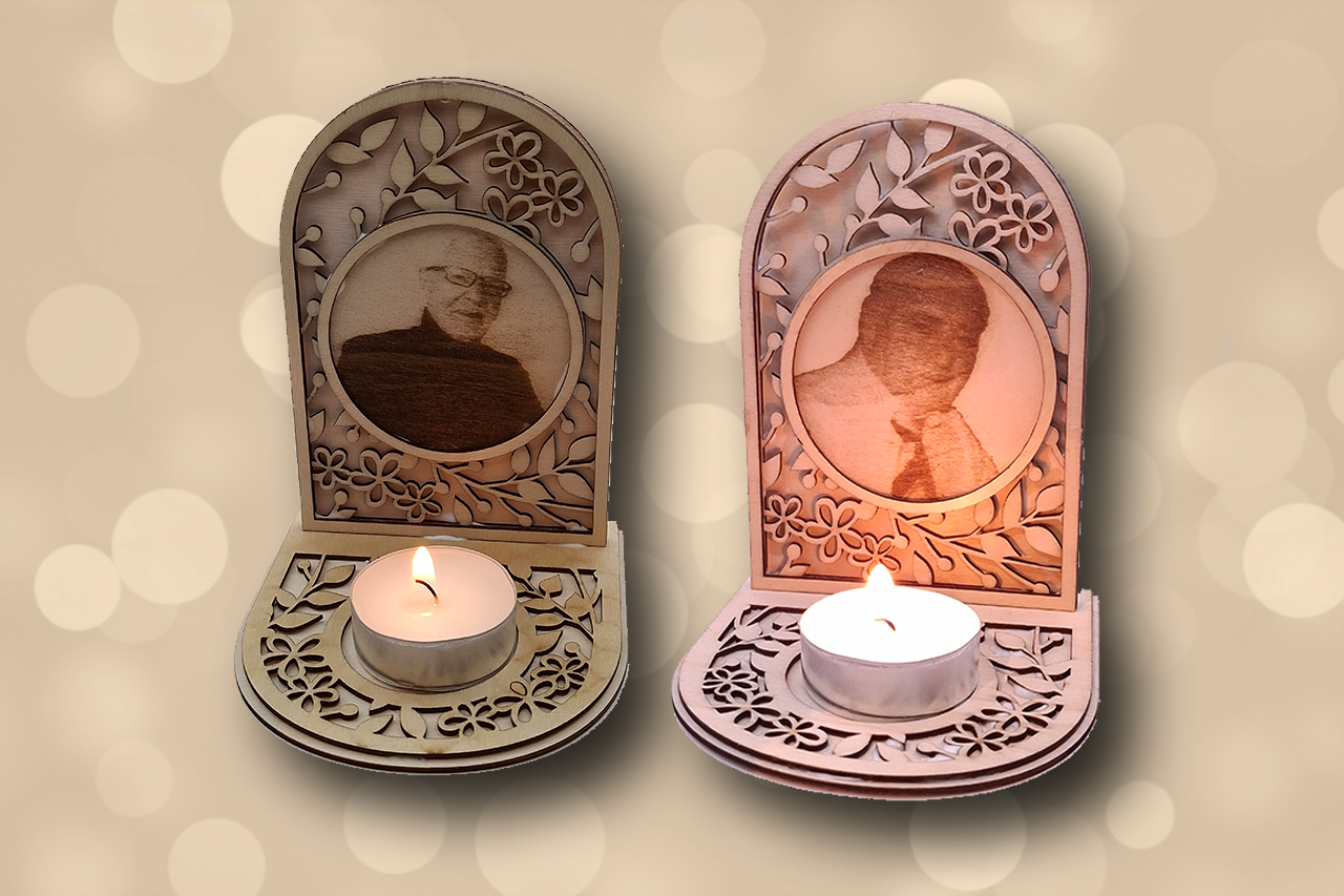 Memorial Candle Holder